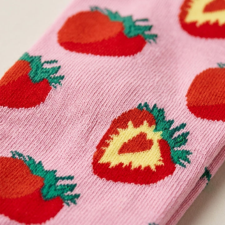 Aardbei Sokken - Roze