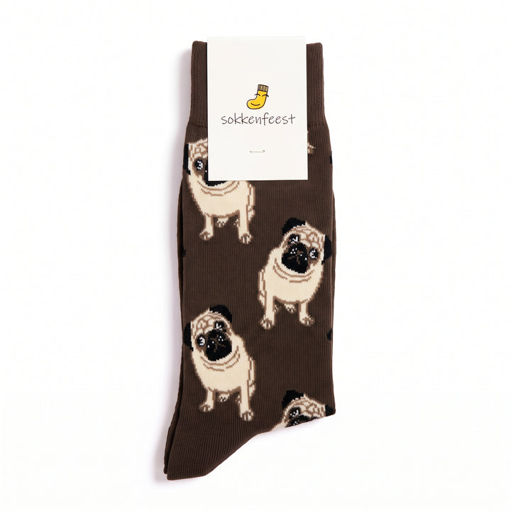 Hond Sokken - Bruin
