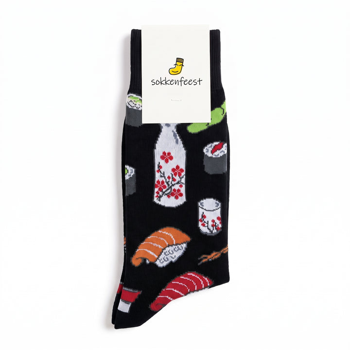 Sushi Sokken - Zwart