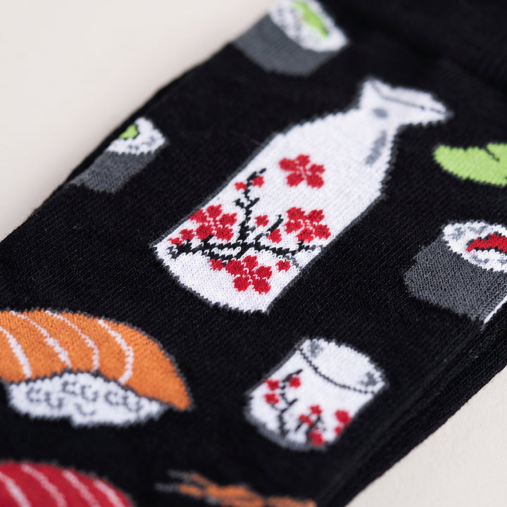 Sushi Sokken - Zwart
