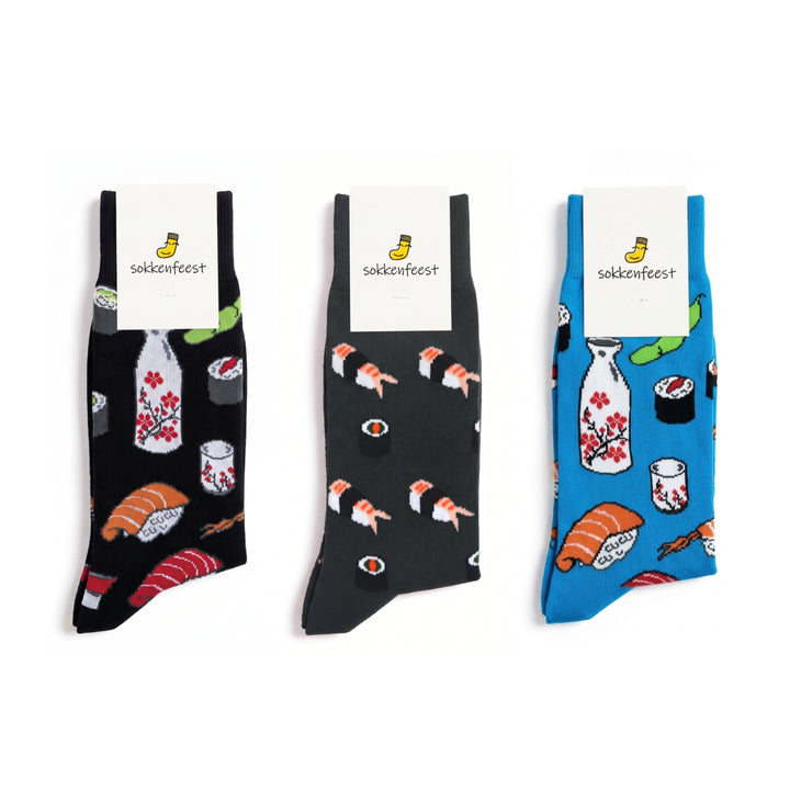 Sushi Sokken Pakket - 3 Paar