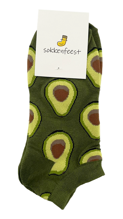 Avocado enkelsokken - Maat 35-41