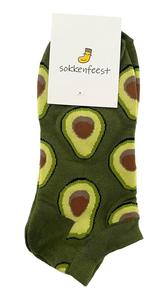 Avocado enkelsokken - Maat 35-41